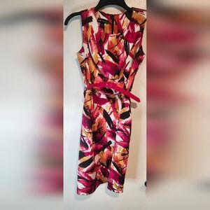 I.N. STUDIO SIZE 6 COLORFUL DRESS